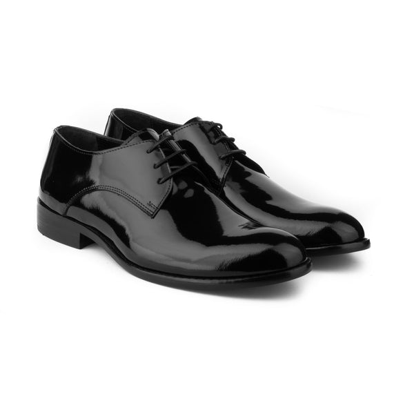 Vatrina Genuine Leather Derbys - Black